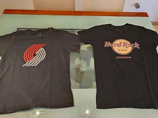 2 Camisetas niño - Hard Rock Cafe, Blazers