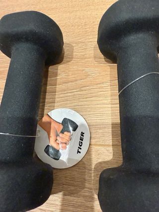 Pesas Tiger 1.5kg - Nuevas  Dos pesas sin estrenar