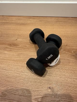 Pesas Tiger 1.5kg - Nuevas  Dos pesas sin estrenar