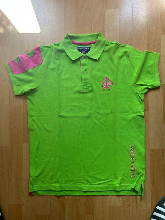 Polo Valecuatro verde - nuevo