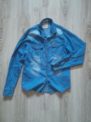 Camisa vaquera azul Lording - Talla S