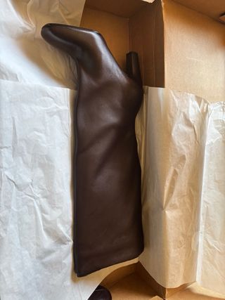Botas Zara piel marrón - nuevas