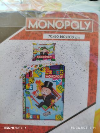 Copripiumino Monopoly singolo