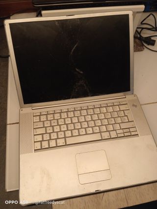 Apple PowerBook G4 A1046 - Plata