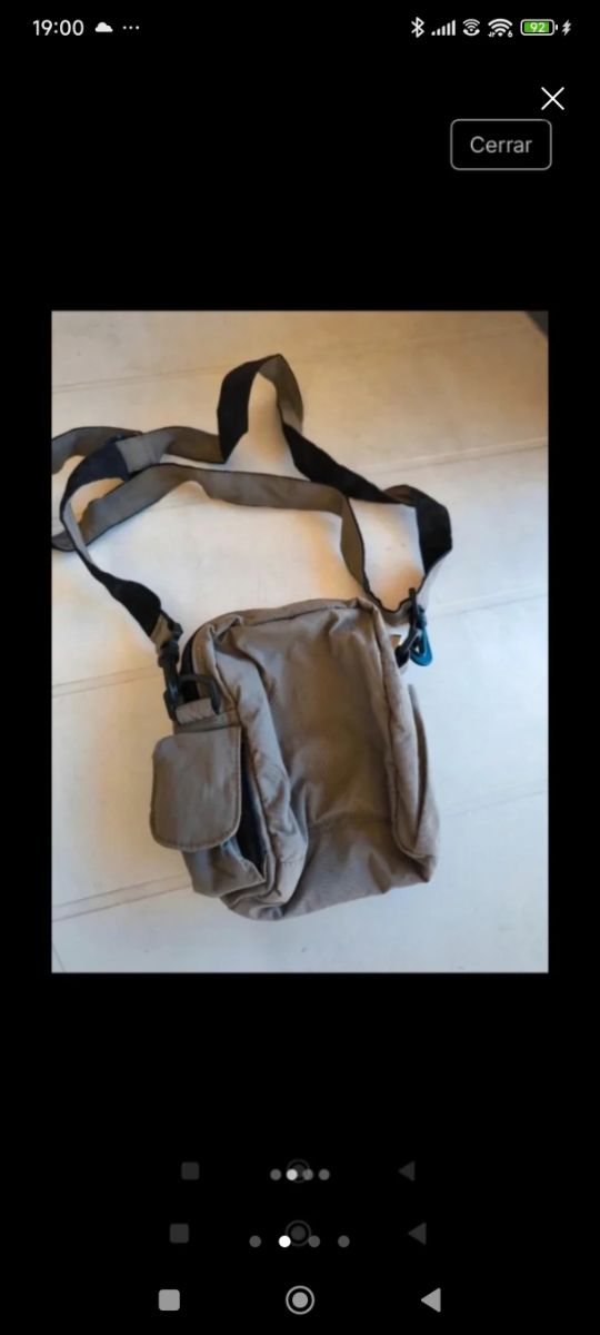 Bolso bandolera RUMILLY gris