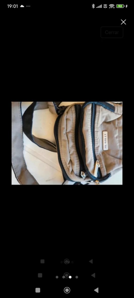 Bolso bandolera RUMILLY gris