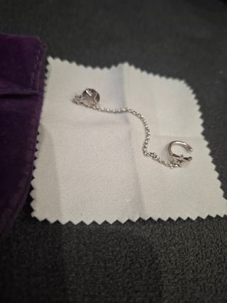 Pendiente cadena plata Aristocrazy