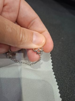 Pendiente cadena plata Aristocrazy