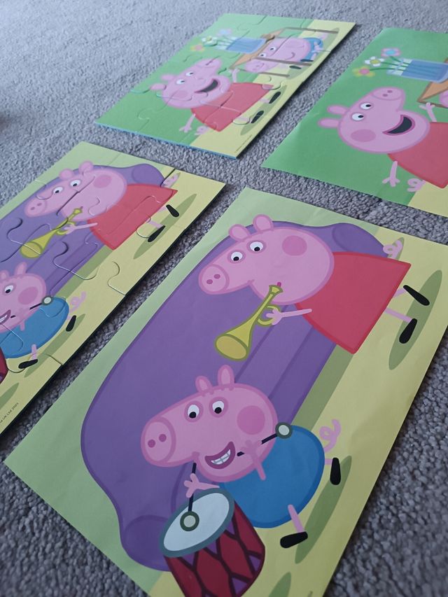 Puzzle Peppa Pig Ravensburger 2x12