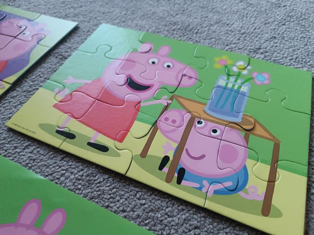 Puzzle Peppa Pig Ravensburger 2x12