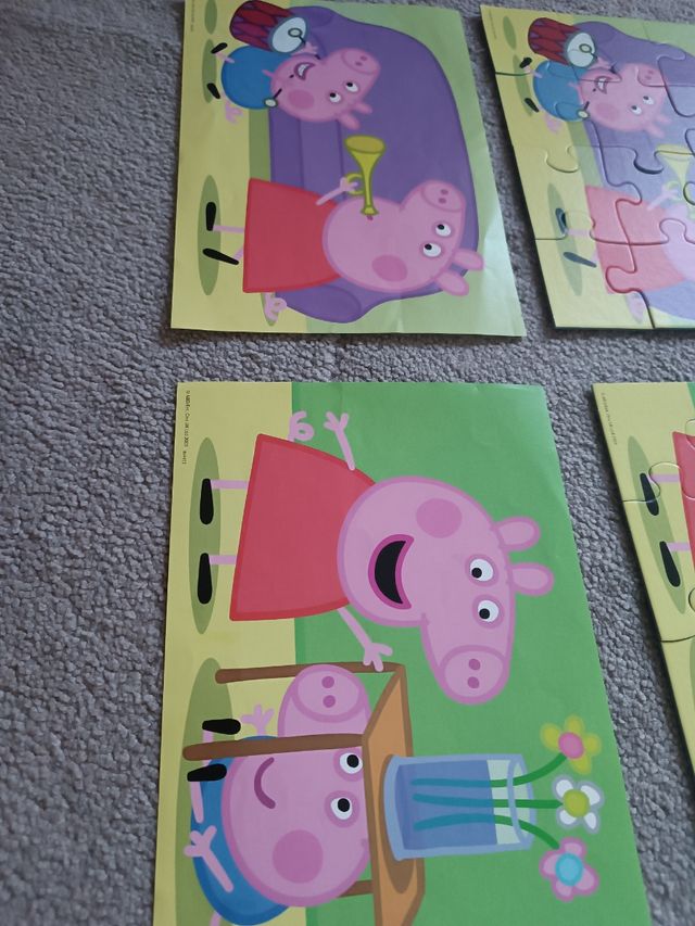 Puzzle Peppa Pig Ravensburger 2x12