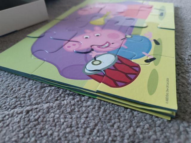 Puzzle Peppa Pig Ravensburger 2x12