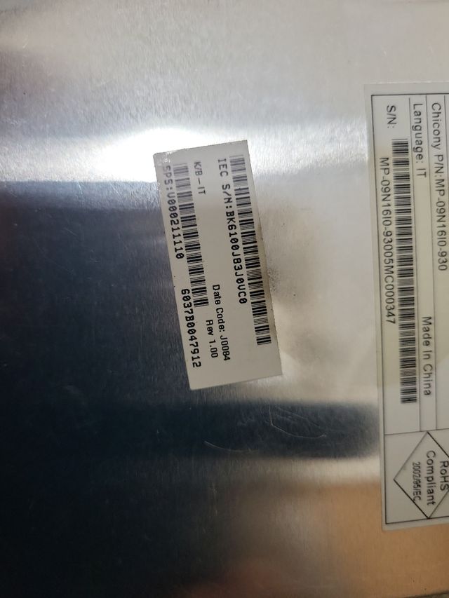 Tastiera Toshiba Satellite C650/C660/L650