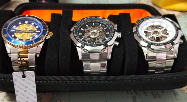 3 relojes Curren & Winner