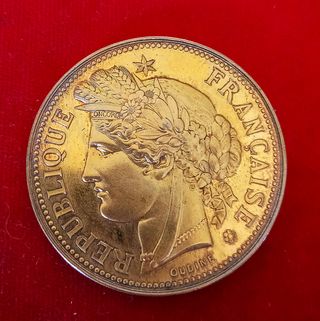 Medalla Francia plata