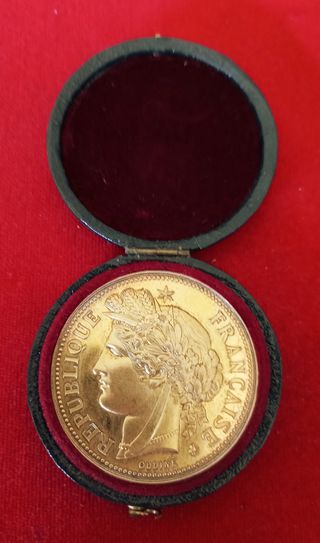 Medalla Francia plata