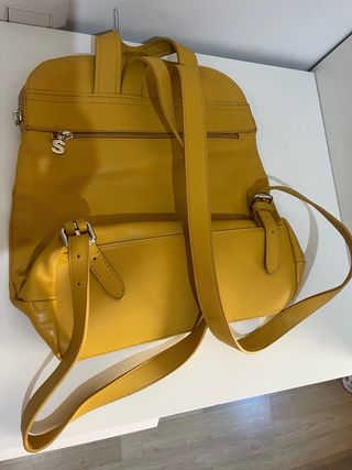 Mochila Desigual Amarilla Nueva