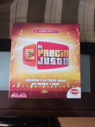 El Precio Justo juego de mesa