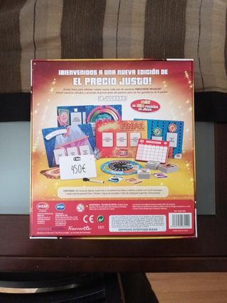 El Precio Justo juego de mesa