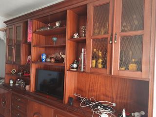 Librería madera maciza vintage