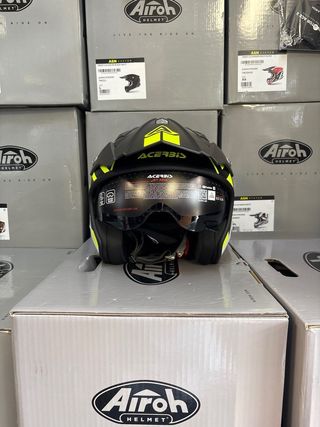 Casco moto L trial acerbis jet