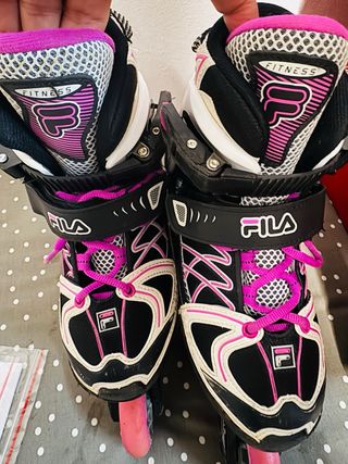 Patines FILA niña 29-32 + bolsa de transporte 