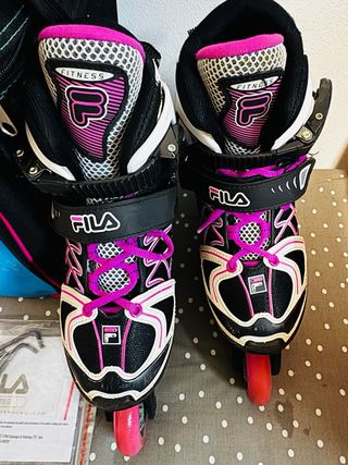 Patines FILA niña 29-32 + bolsa de transporte 