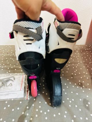 Patines FILA niña 29-32 + bolsa de transporte 