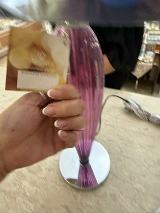 Lampada Murano Scherzer - Blu & Viola