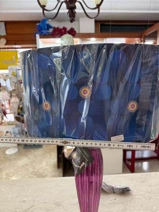 Lampada Murano Scherzer - Blu & Viola