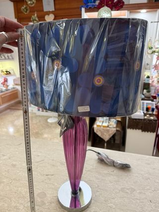 Lampada Murano Scherzer - Blu & Viola