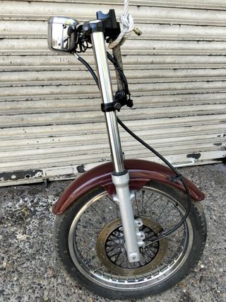 Horquilla Suzuki TU250 - Llanta + cuentaquilometro