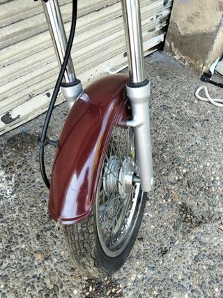 Horquilla Suzuki TU250 - Llanta + cuentaquilometro