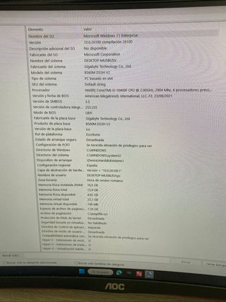 PC Gamer, Monitor 144Hz, Teclado