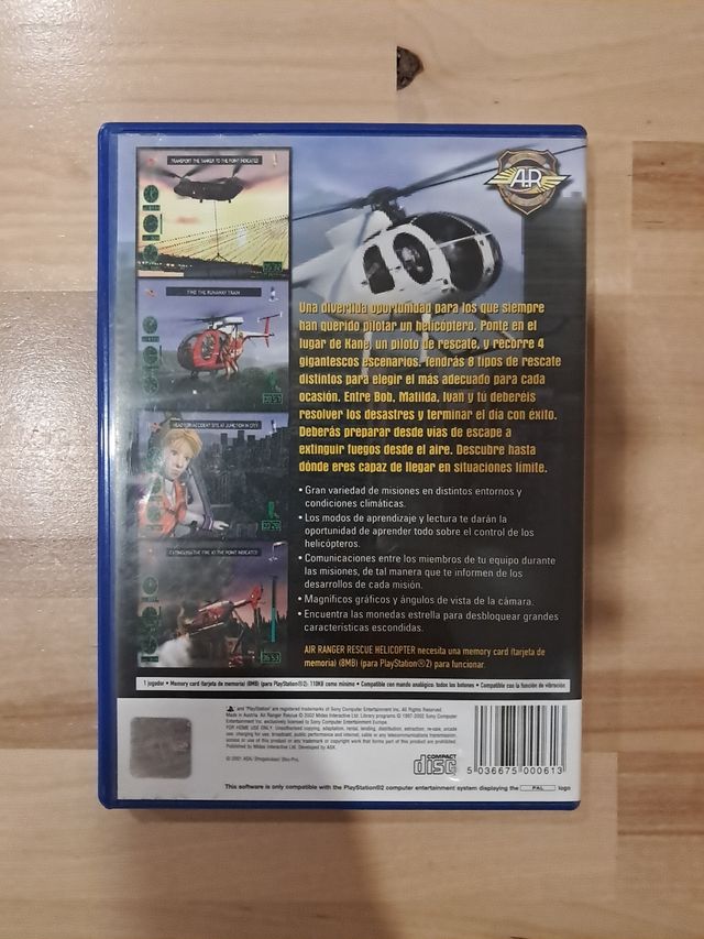 Air Ranger PS2 (PlayStation 2)