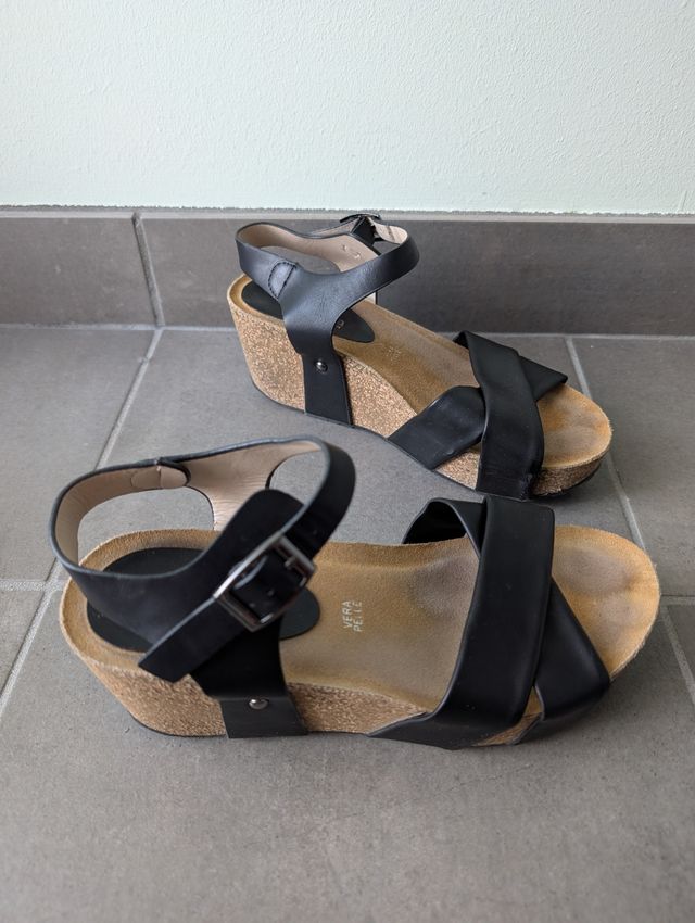 Sandali neri Primadonna