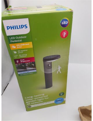 Philips - Pedestal de exterior Philips Tyla 1.8W L