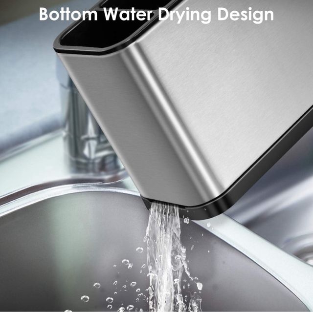 Escorredor de talheres em aço inox