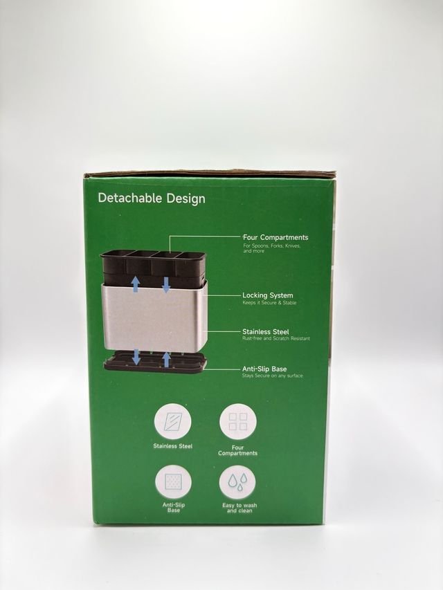 Escorredor de talheres em aço inox