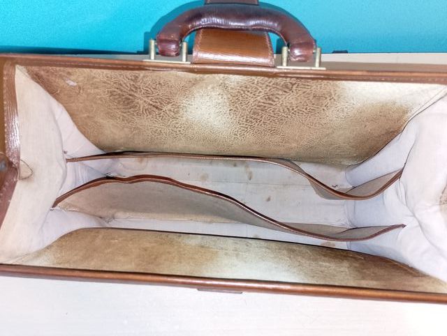 Valigetta vintage in pelle