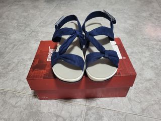 Sandalias ortopédicas de color azul