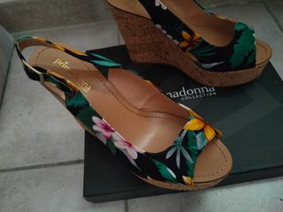 Primadonna - Zeppe multicolor floreali