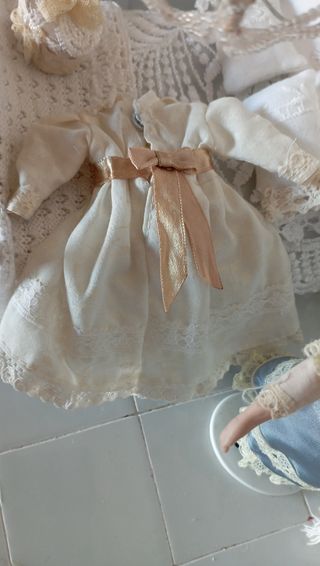 Vestito bambola 1:12 shabby chic