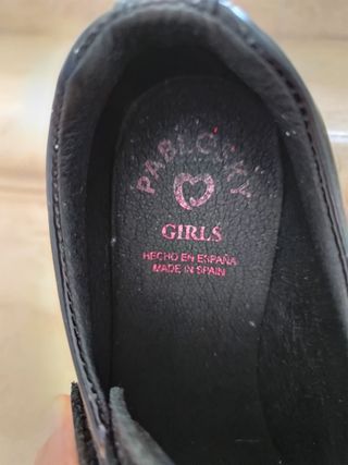 Mocasines Pablosky negros, talla 37