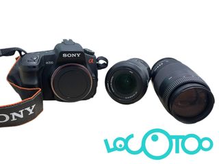 SONY A200 + DOS OBJETIVOS