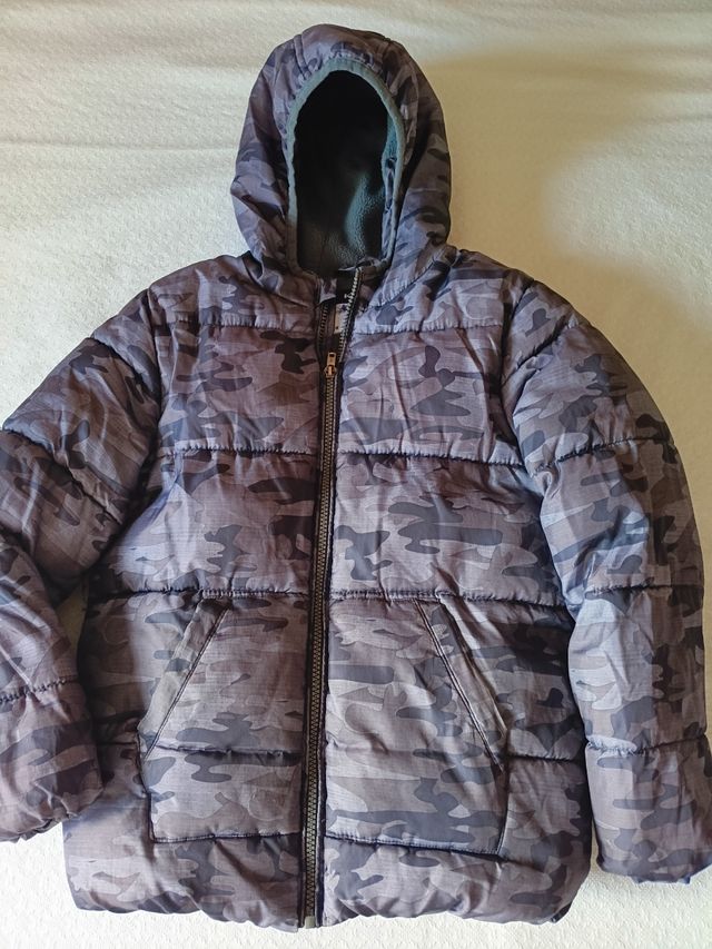 Abrigo niño camuflaje 8 años