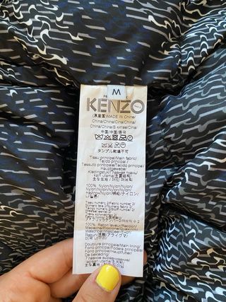 Chaqueta Kenzo negra - Esquí