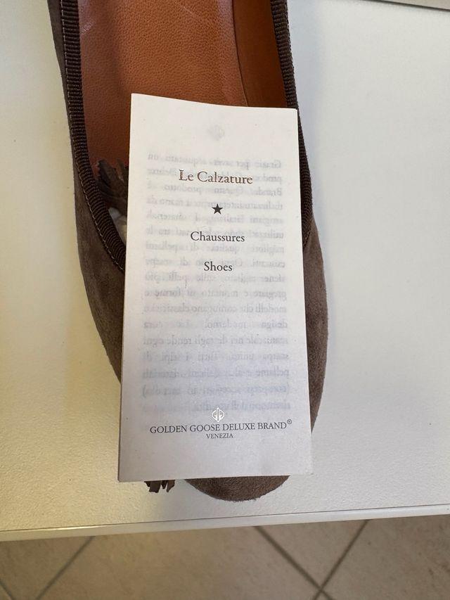 Golden Goose - Scarpe tacco marrone