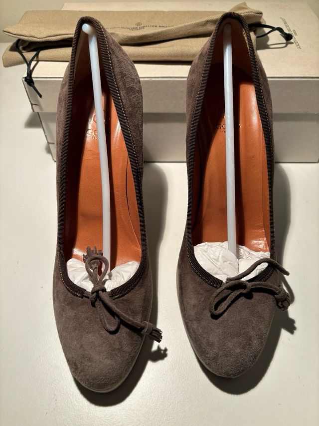 Golden Goose - Scarpe tacco marrone