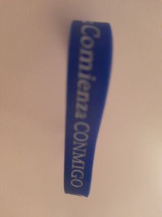 Pulsera azul Paz Mundial